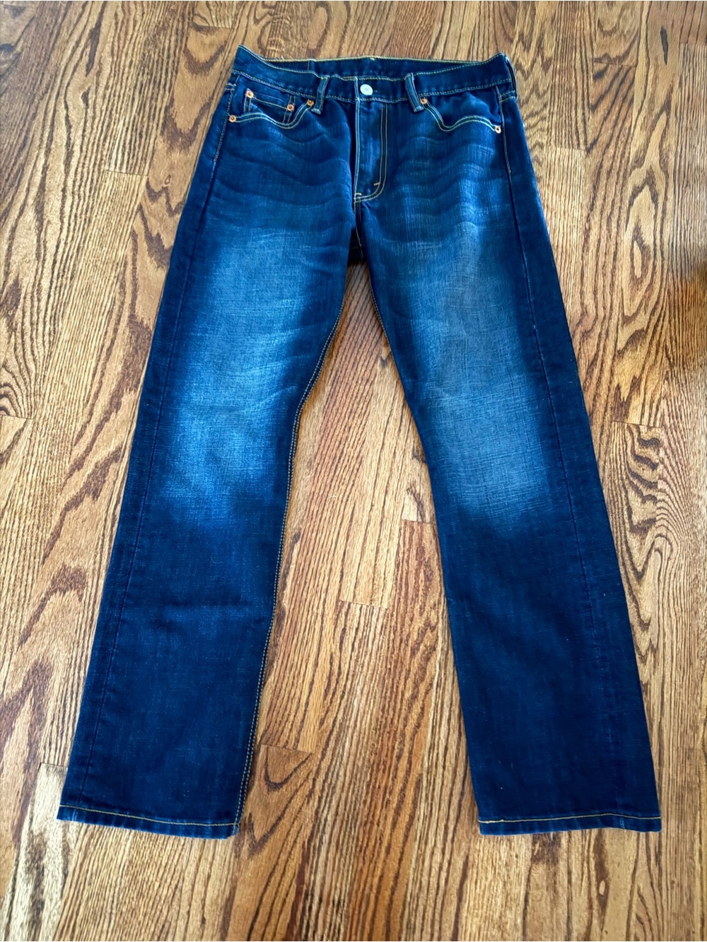 Levi's Indigo Straight Leg Jeans
